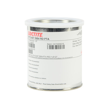 Henkel Loctite STYCAST 5954 导热密封剂 组份A 红色 1夸脱罐装