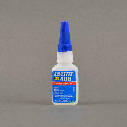 汉高乐泰 Prism406表面不敏感瞬间粘合剂 透明 20克 瓶装