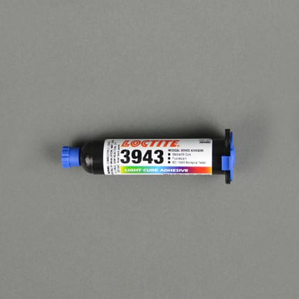 汉高乐泰 3943光固化医疗器械胶粘剂 透明 25毫升 注射器