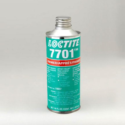 汉高乐泰 7701 医疗器械氰基丙烯酸酯底漆 透明 16盎司罐装