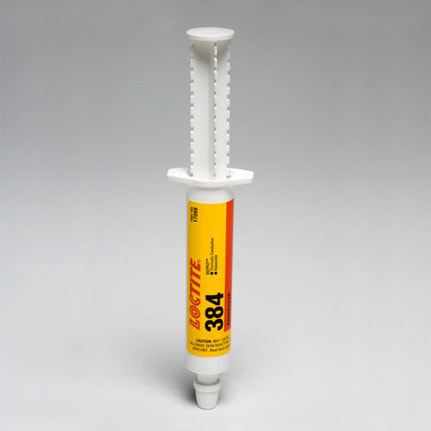 汉高乐泰 输出384导热胶 白色 25毫升 注射器