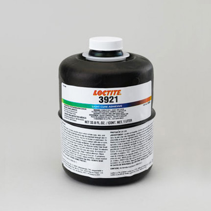 汉高乐泰 3921光固化医疗器械粘合剂 透明 1升 瓶装