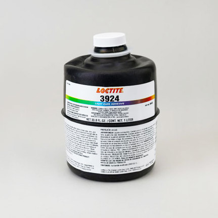 汉高乐泰 AssureCure 3924 紫外线固化胶 透明 1升 瓶装