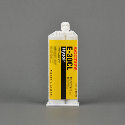 汉高乐泰 Hysol E-30CL环氧胶粘剂 透明 50毫升 卡筒包装