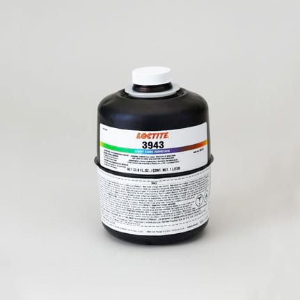 汉高乐泰 3943光固化医疗器械粘合剂 透明 1升 瓶装